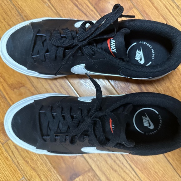 Nike Black Court Legacy Sneakers (leather) - Picture 1 of 4